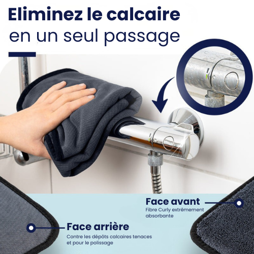 Chiffon anti-calcaire